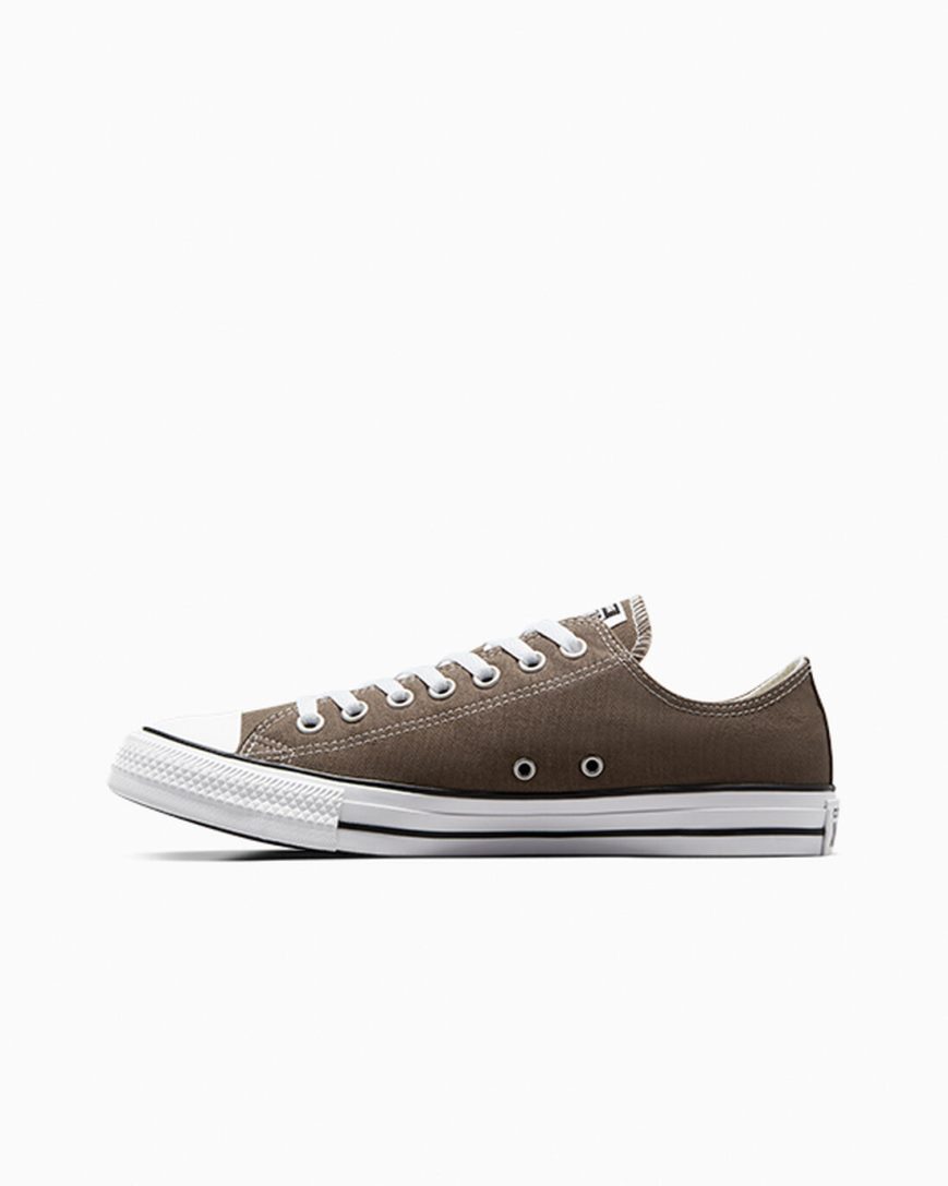 Tenis Converse Chuck Taylor All Star Classicos Cano Baixo Feminino Cinzentas Escuro | PT Y045P18